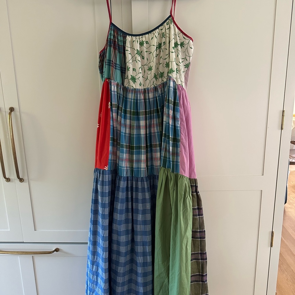 La Reunion x Madewell patchwork dress